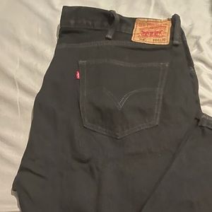 Men’s Black 44x30  505 Levi’s Jeans